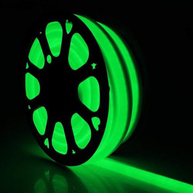 2835-120P NEON LED SPTIP LED GREEN 50 MTR