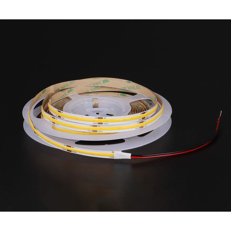 COB STRIP LIGHT MTR 12V DC WARM WHITE