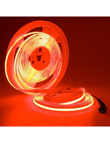 COB STRIP LIGHT 5MTR 12V DC RED