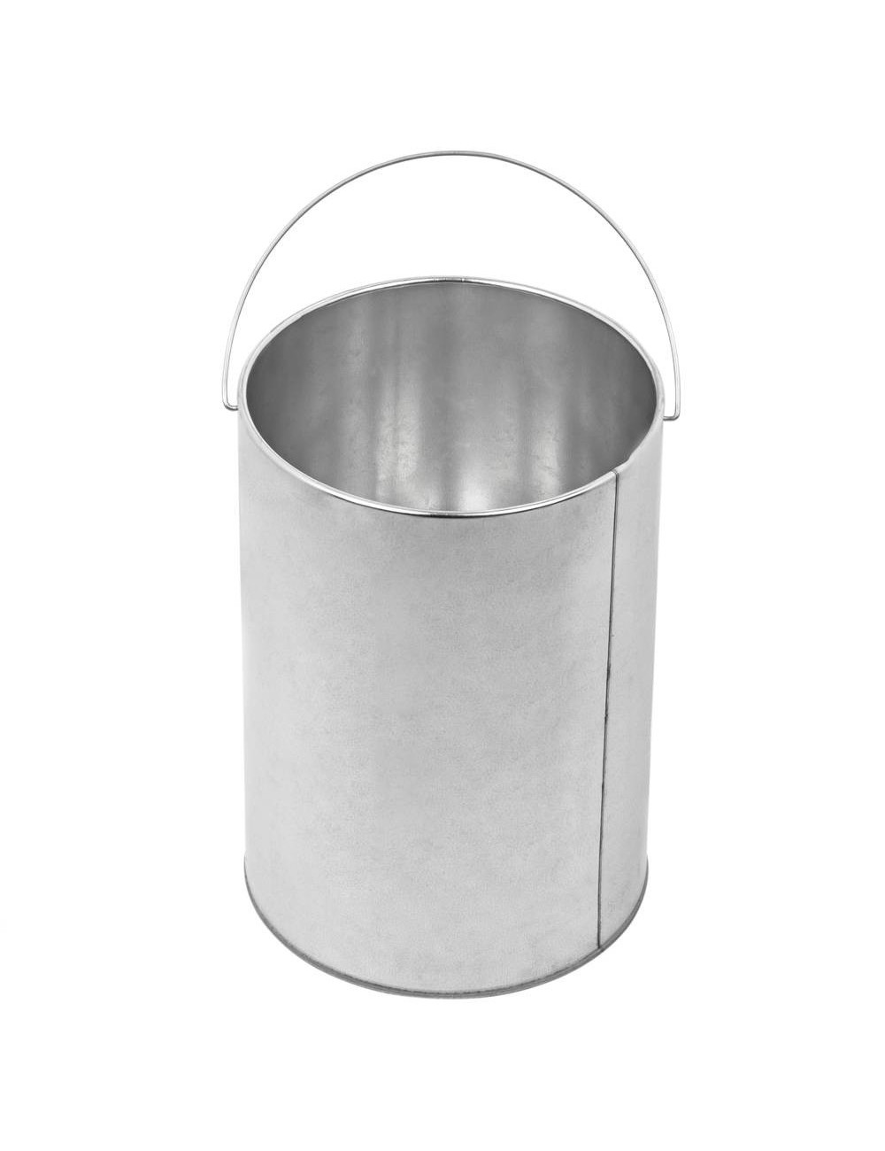 D-033 SMOKING BIN ROUND BIG STAINLESS STEEL H.D.