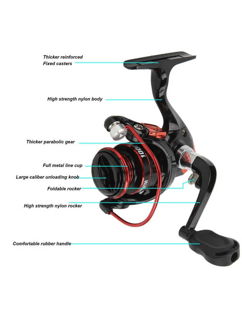 DM1000 LUYA FISHING REEL