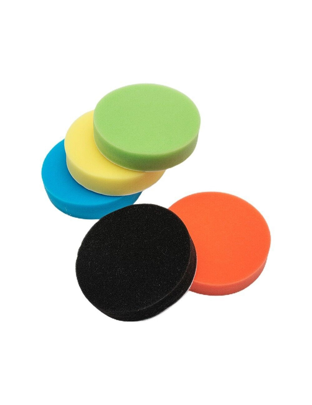 BRUSH AND PAD SET FOR POLISHING MACHINE