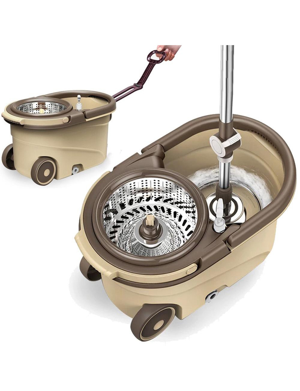 CLEANING BUCKET WITH MOP