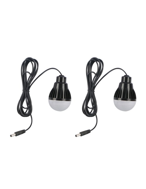 SOLAR SYSTEM 10W WITH 10W SOLAR PANEL & 2 LED BULBS