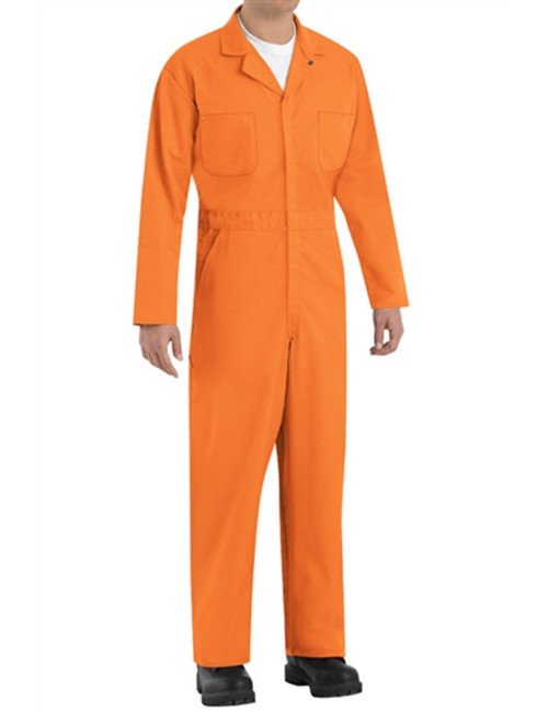 COVERALL ORANGE SIZE 44