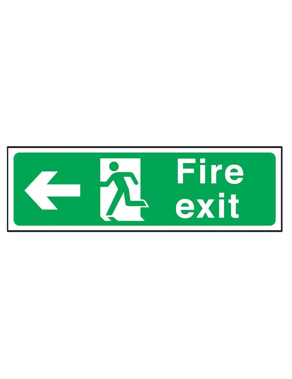 FIRE EXIT استيكر خروج 15×40 CHN