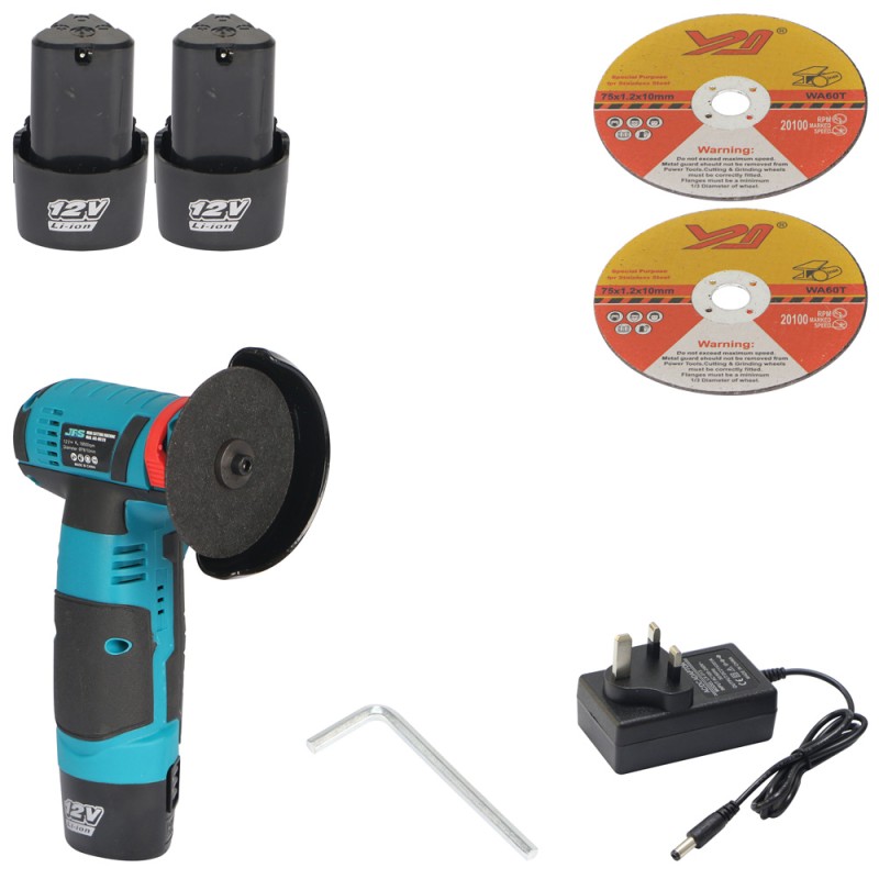 JAS-MC12V صاروخ ميني 3" باتري 12 فولت 2 بطارية