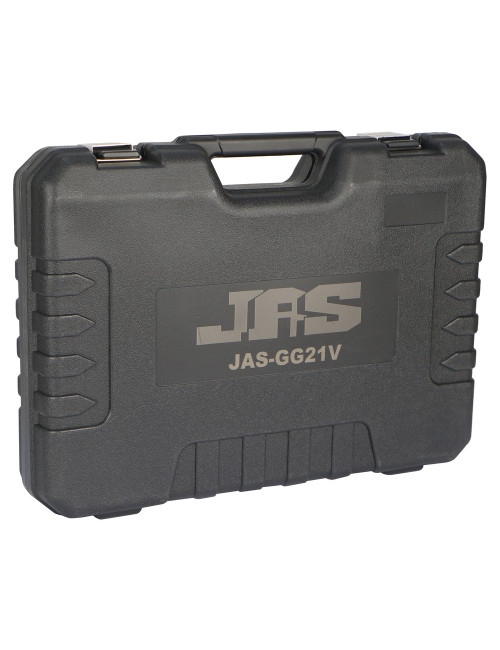 JAS-GG21V GREASE GUN 21V WITH PCS LITHIUM BATTERIES