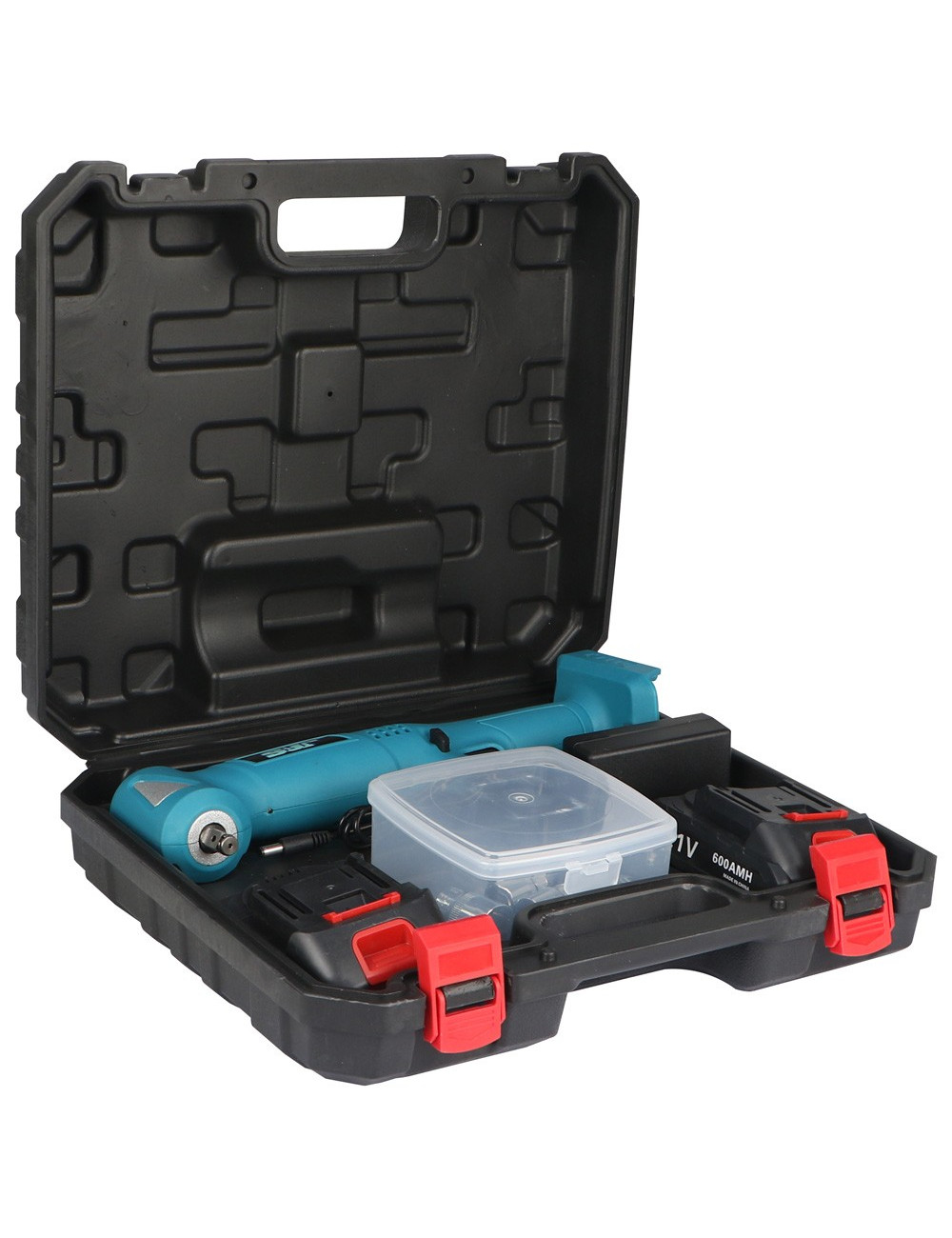 CORDLESS IMPACT WRENCH WITH 2 LITHIUM BATTERIES 21V