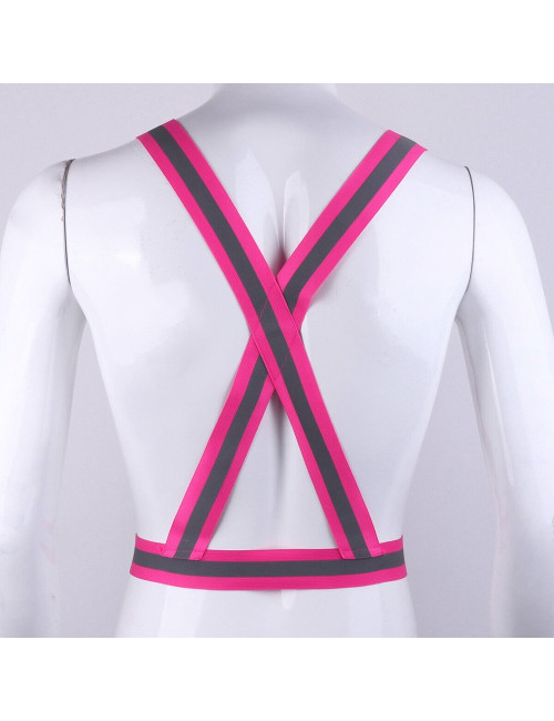 VEST REFLECTOR BELT PINK