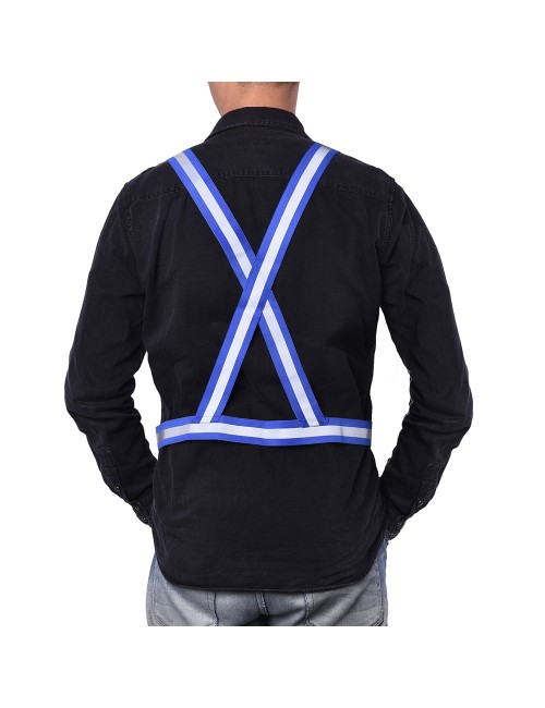 VEST REFLECTOR BELT BLUE
