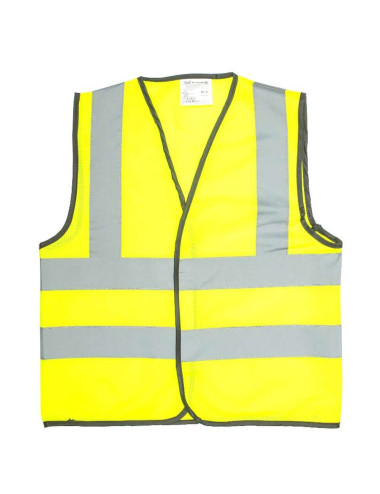 VOLTA RF003 POLYSTER REFLECTIVE VEST YELLOW