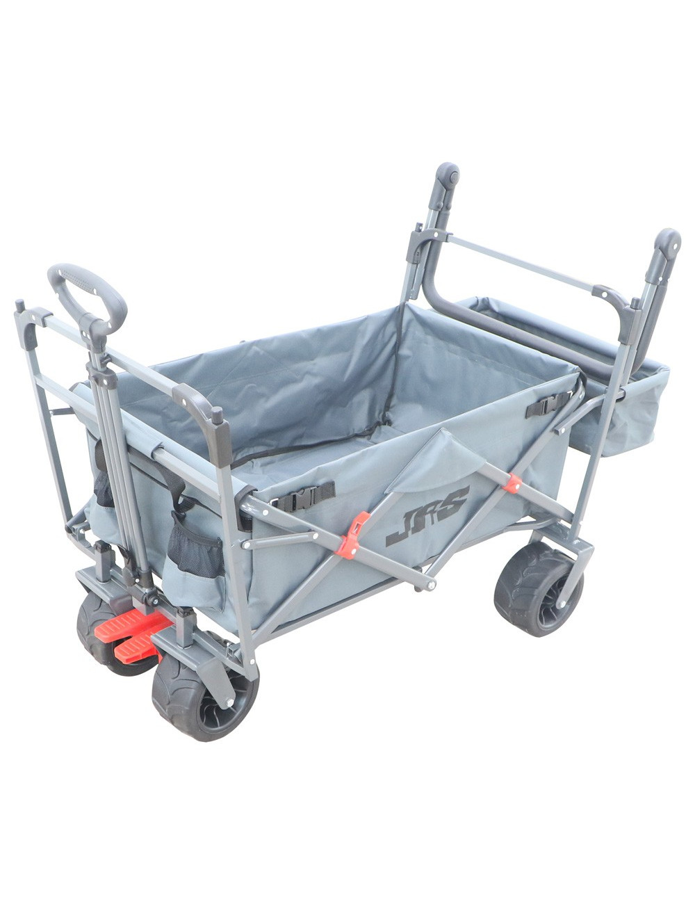 FW-005 FW-03 عربانة خام 4 عجل مظلة رمادي