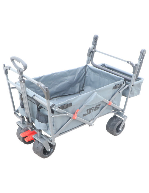 FW-005 FW-03 عربانة خام 4 عجل مظلة رمادي