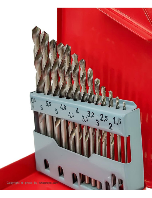 STEEL DRILL BIT SET 13 PCS/SET