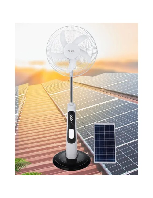 LD-300B2 SOLAR FAN AC/DC 18"