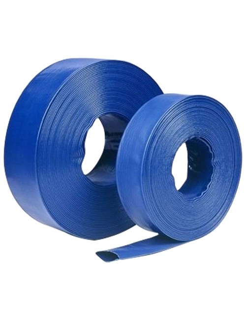 PVC LAYFLAT HOSE BROWN 4" x 100 MTR x 6 BAR