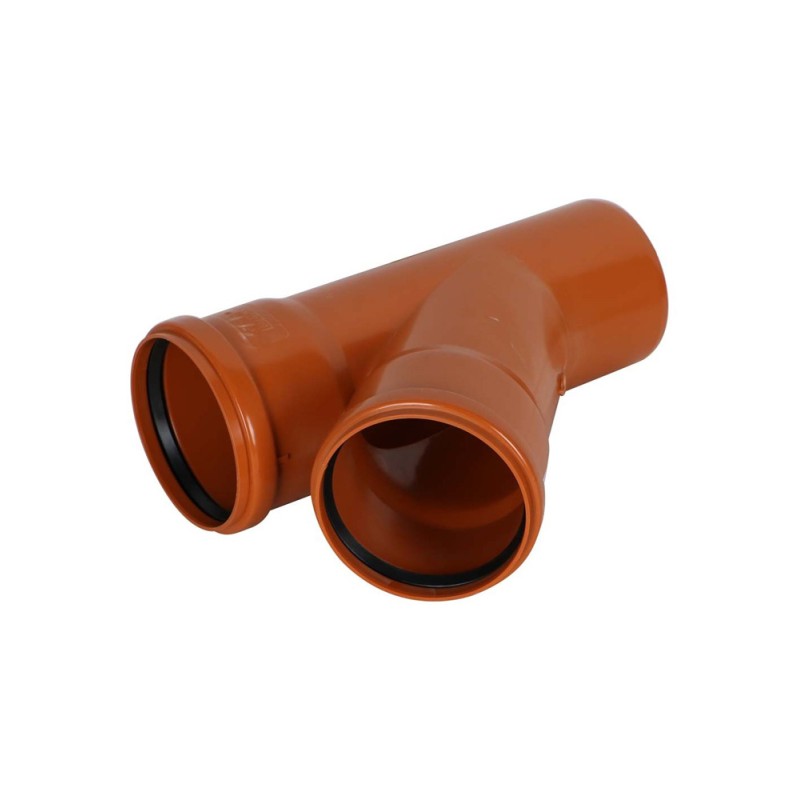 RUBBER Y TEE 4"