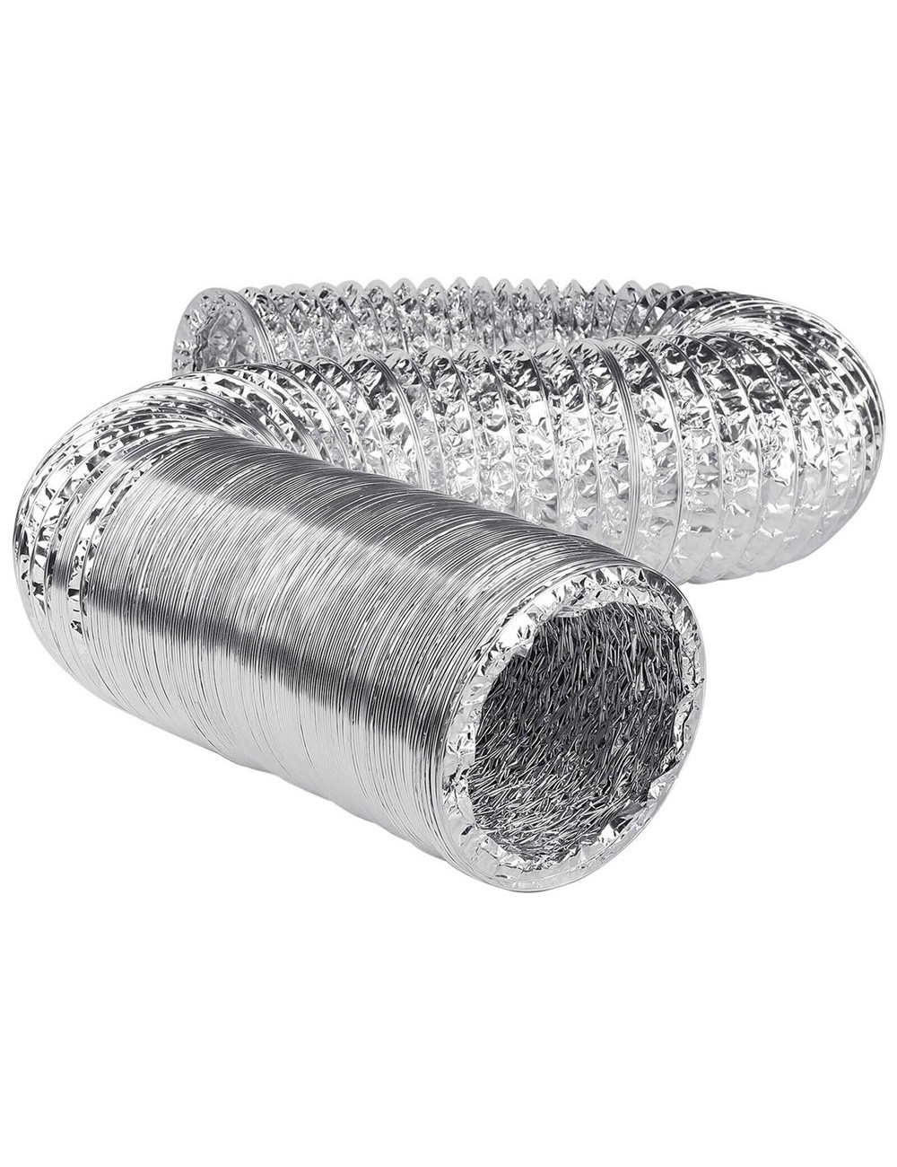 ALUMINIUM DUCT HOSE 5" x 10 MTR