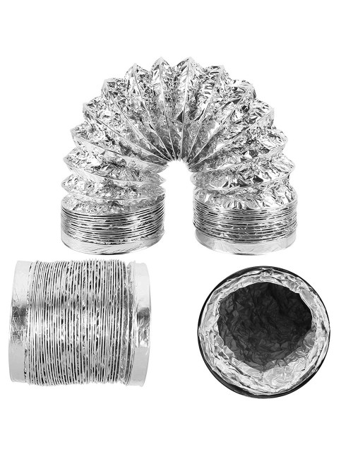 ALUMINIUM DUCT HOSE 5" x 10 MTR