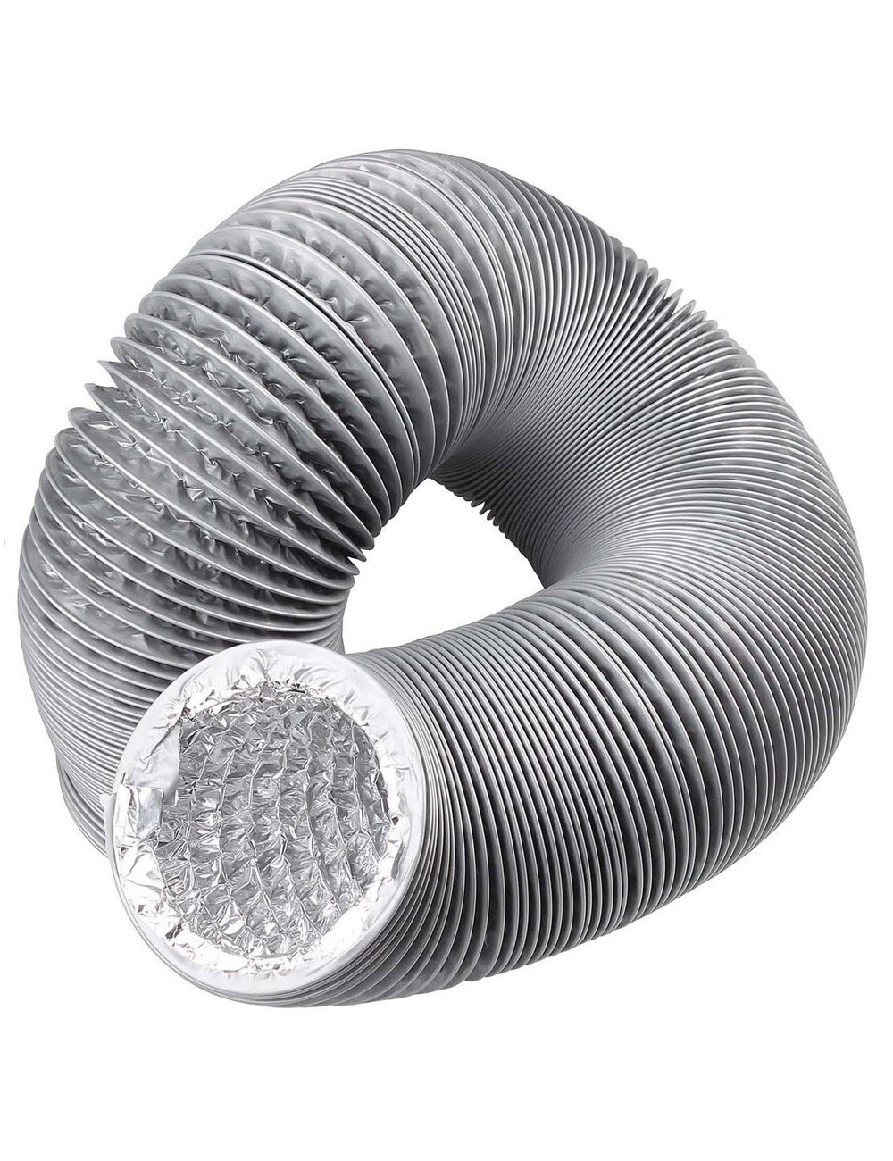 ALUMINIUM DUCT HOSE 5" x 10 MTR