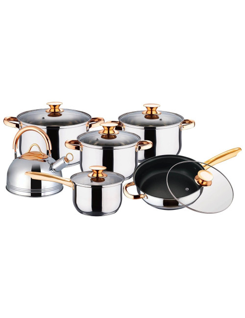 8-piece stainless steel cookware set, HIGH QUALITY, CS1248