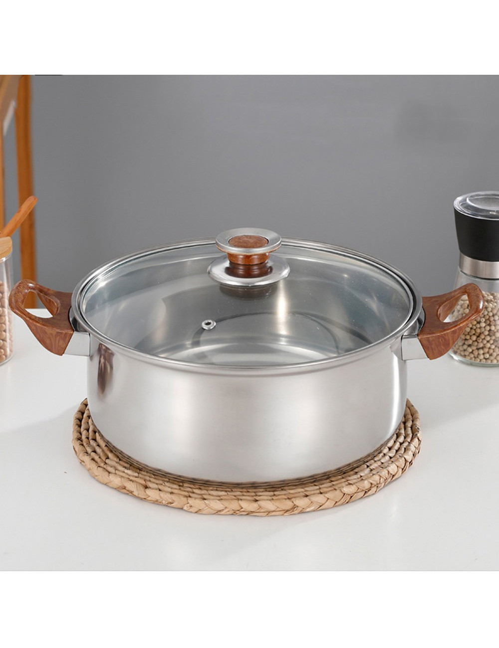 Steel cookware set 12 pieces CS1251