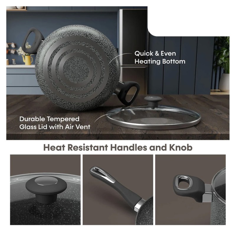 Granite cookware set 10 pieces CMB9205