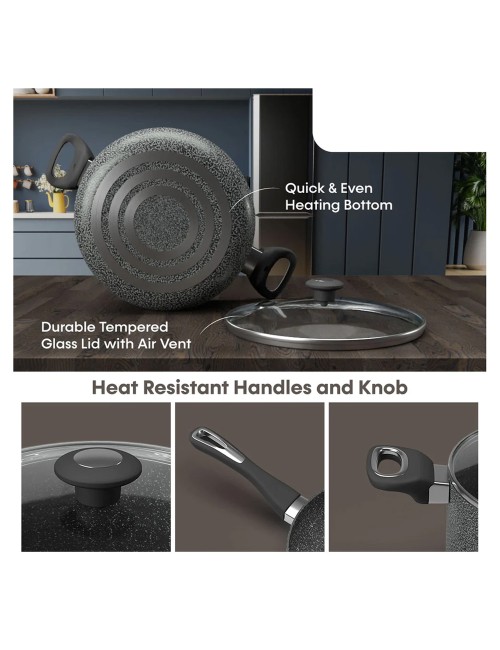 Granite cookware set 10 pieces CMB9205