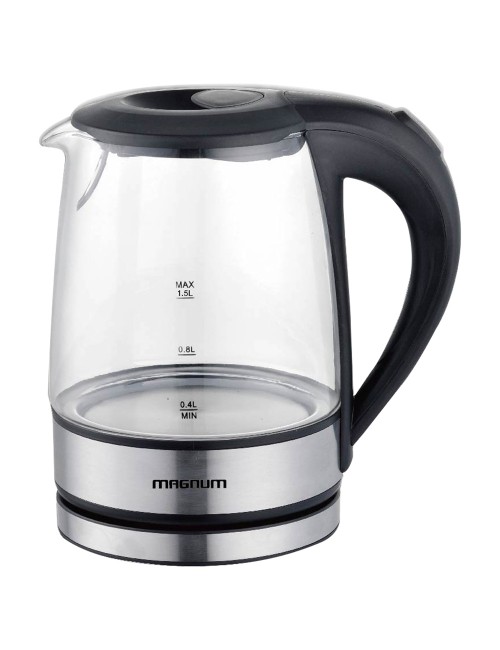 MAGNUM CORDLESS GLASS KETTLE 1.5 LTR.