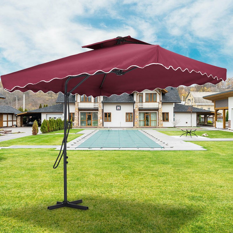 HWS143801 GARDEN UMBRELLA 2.2 x 2.2 MTR H.D.