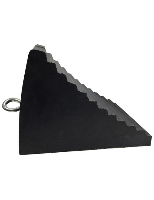 WHEEL STOPPER RUBBER WITH CHAIN