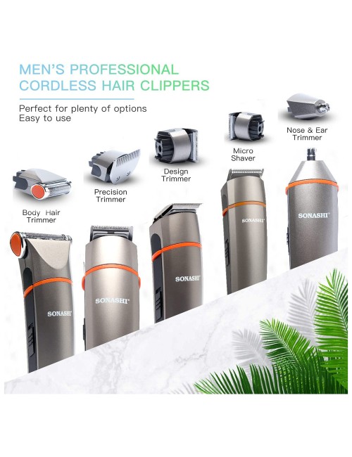SHC-1014U SONASHI 7 IN 1 HAIR CLIPPER SET