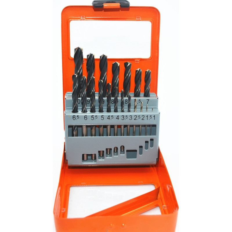 HSS Twist Drill Bit 1.0-13MM (25PCS/SET) - CHN