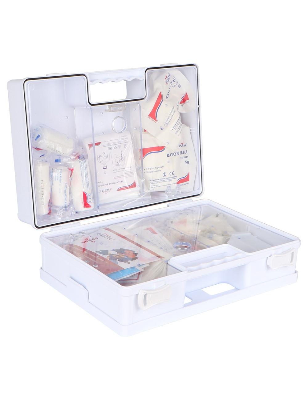 FS-061 PLASTIC FIRST AID BOX 31.5 x 21.5 x 12.5 CM