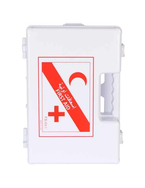 FS-061 PLASTIC FIRST AID BOX 31.5 x 21.5 x 12.5 CM