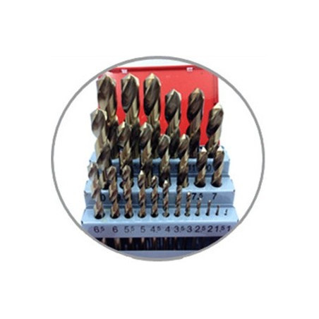 HSS Twist Drill Bit 1.0-13MM (25PCS/SET) - CHN