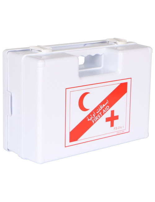 FS-061 PLASTIC FIRST AID BOX 31.5 x 21.5 x 12.5 CM