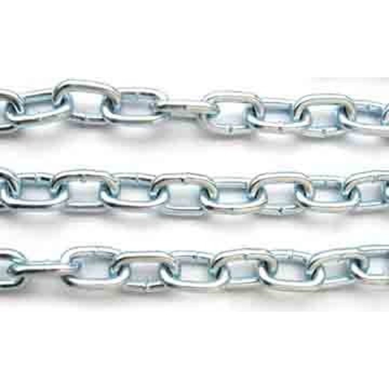 GALV. MID LINK CHAIN 5 MM x 20 KG x 50 MTR