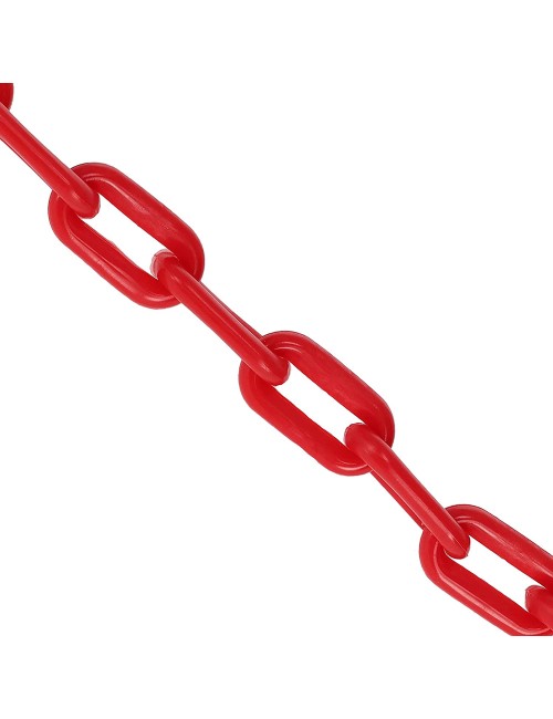 سلسلة بلاستيك احمر 8 ملي ×25 متر CHN