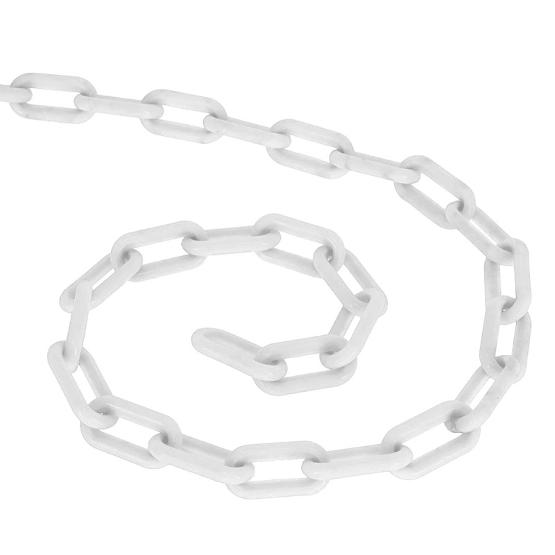 سلسلة بلاستيك ابيض 10 ملي ×25 متر CHN