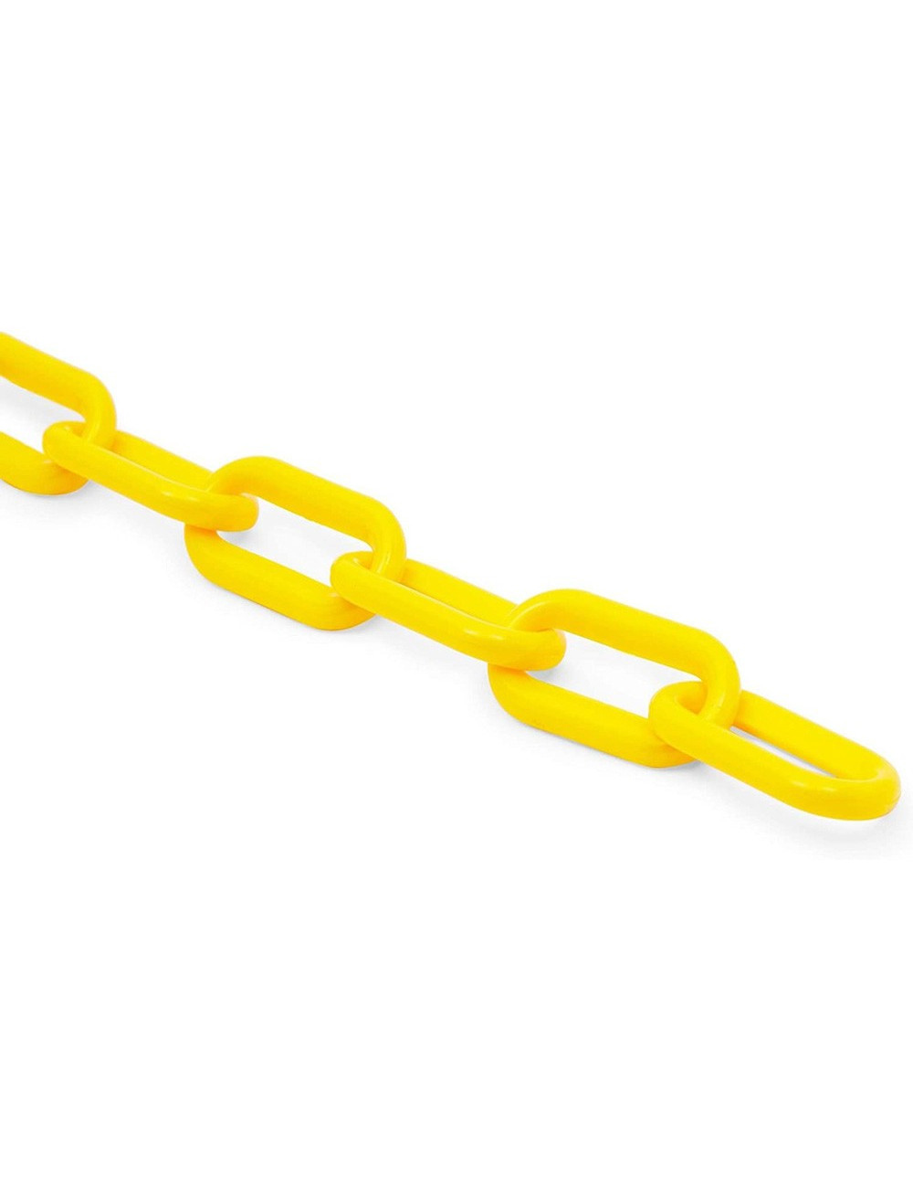 YF-PWC PLASTIC WARNING CHAIN YELLOW 6 MM x 25 MTR