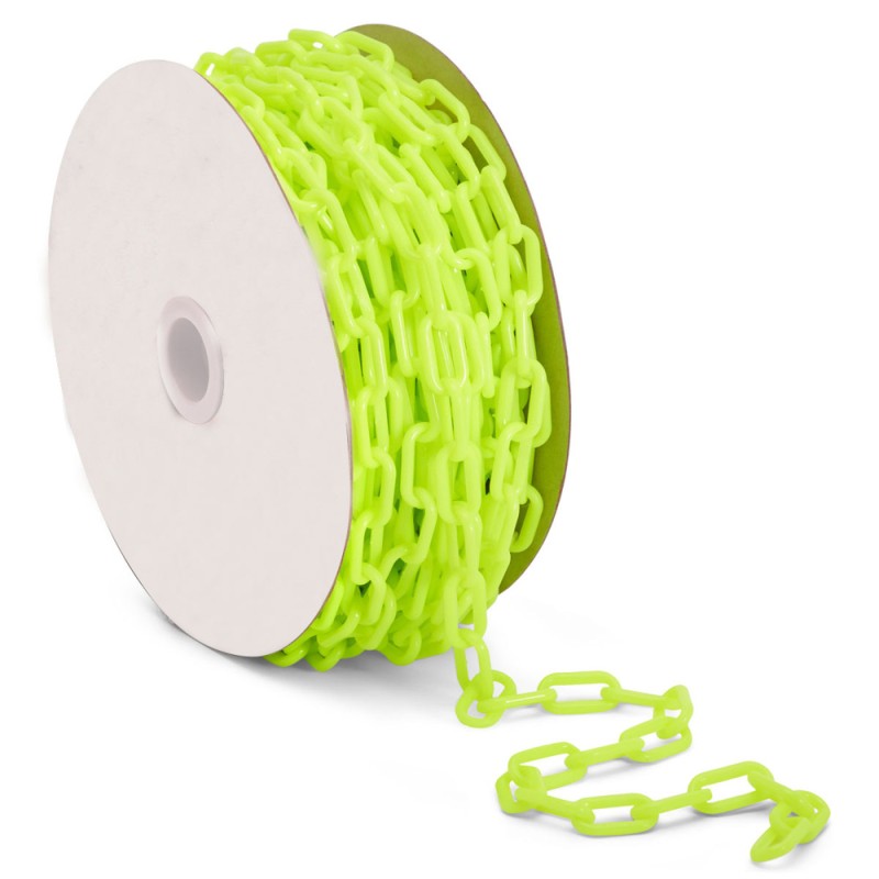 YF-PWC PLASTIC WARNING CHAIN GREEN 3 MM x 50 MTR