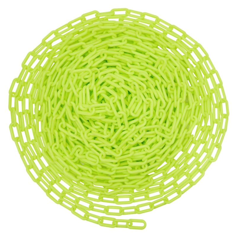 YF-PWC PLASTIC WARNING CHAIN GREEN 3 MM x 50 MTR
