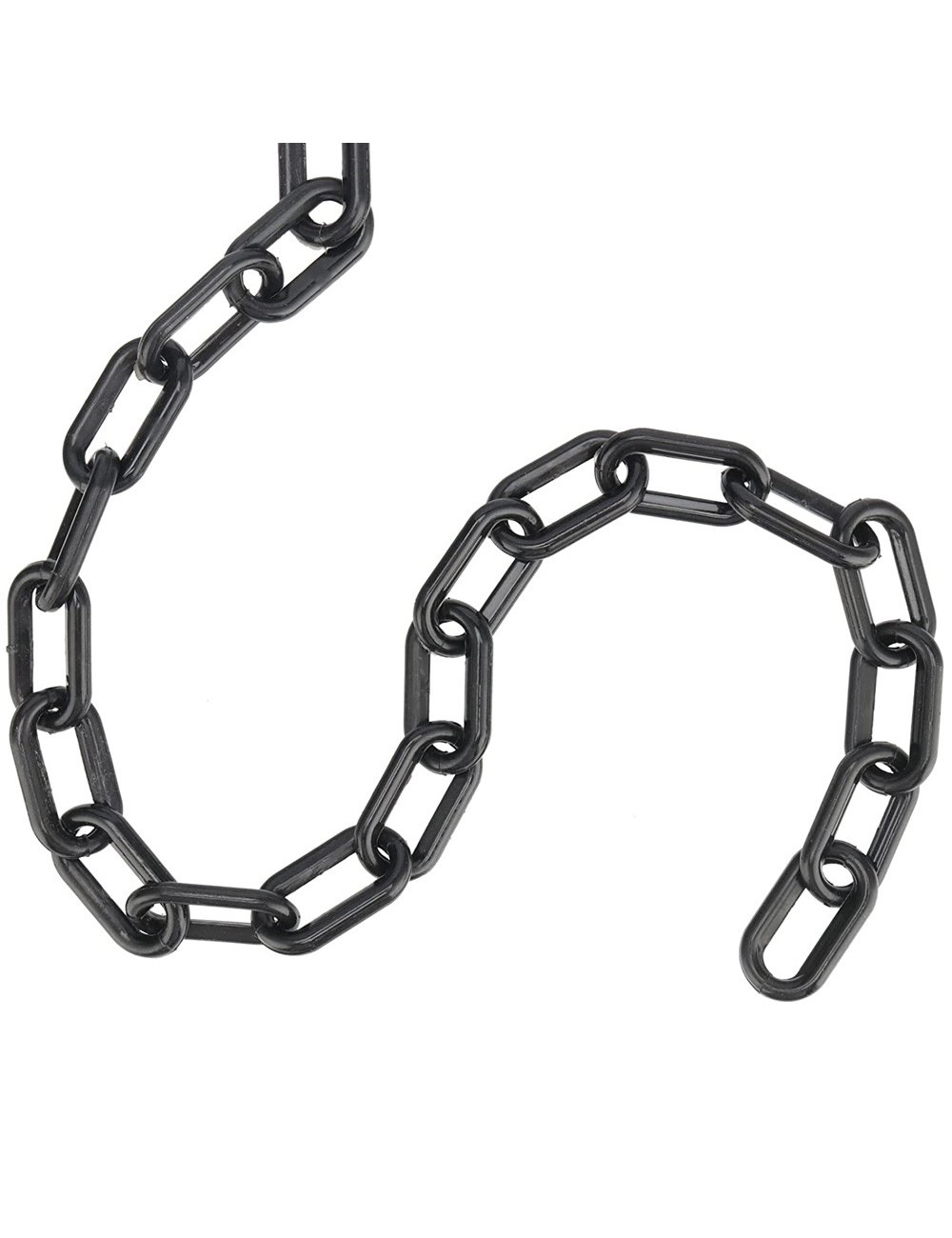 YF-PWC PLASTIC WARNING CHAIN BLACK 6 MM x 25 MTR