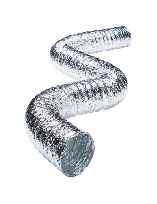 ALUMINIUM FLEXIBLE DUCT HOSE 65 MM x 10 MTR