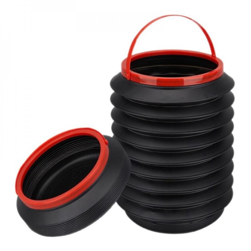 FOLDING TRASH CAN WITHOUT LID 4LTR