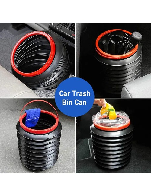 FOLDING TRASH CAN WITHOUT LID 4LTR