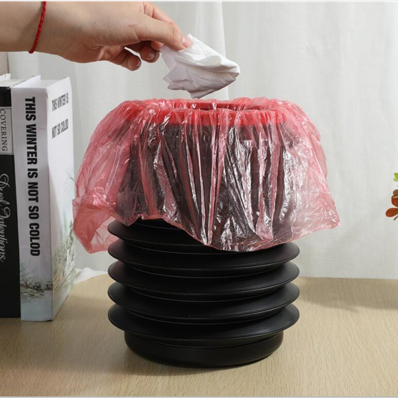 FOLDING TRASH CAN WITHOUT LID 4LTR