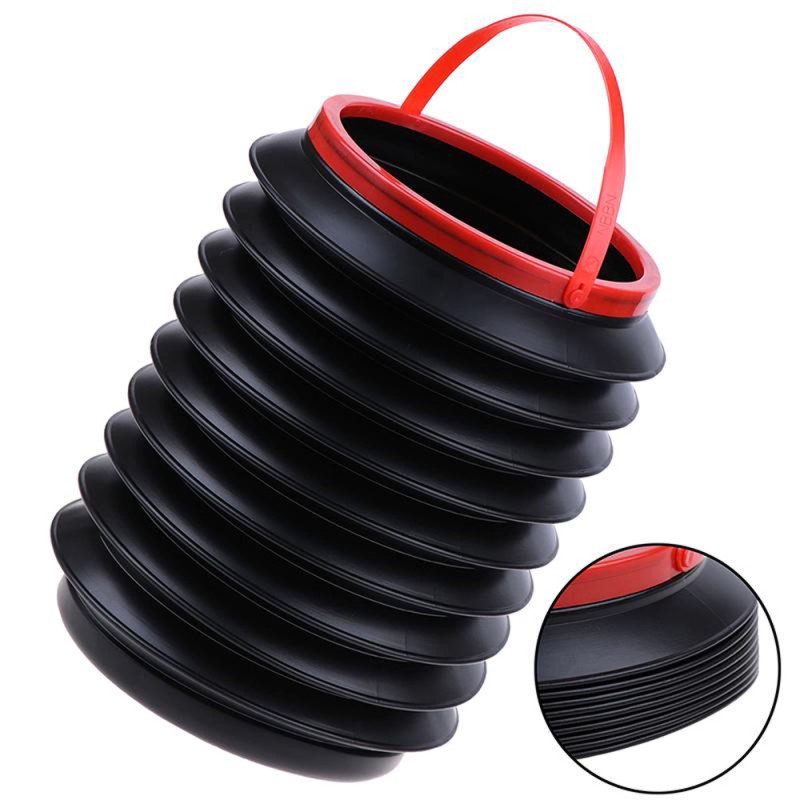 FOLDING TRASH CAN WITHOUT LID 4LTR